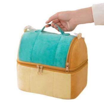 大容量雙層加厚單肩便攜手提保溫袋