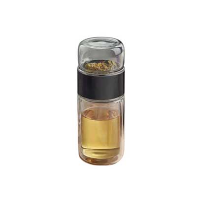 高質感茶水分離玻璃杯雙層隔熱杯280ml