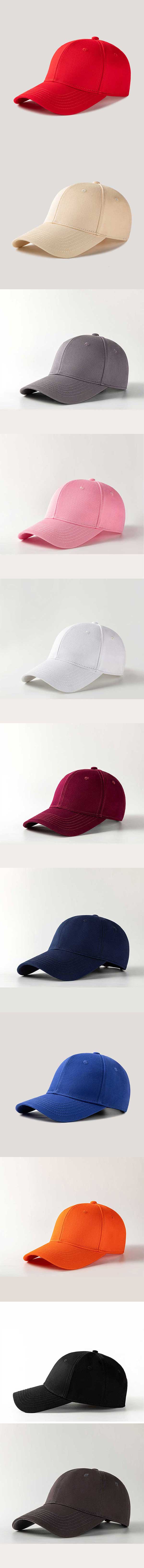 客製化純棉棒球帽鴨舌帽