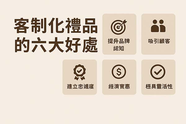 客製化禮品的六大好處