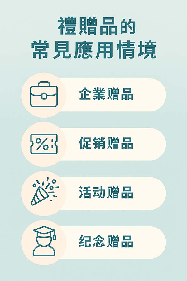 禮贈品的常用應用情境